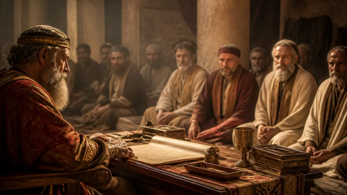 Explicação de 1 Crônicas 23 em estudo biblico no site O Profeta