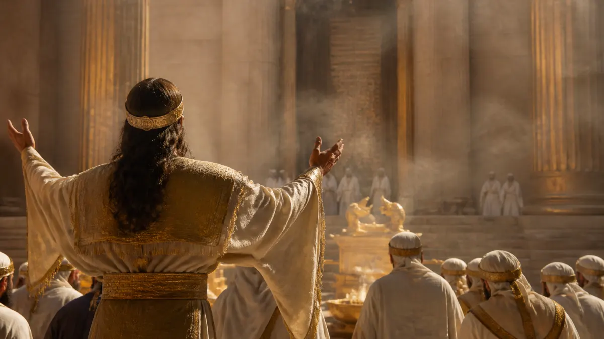 Explicação de 1 Reis 8 em estudo biblico no site O Profeta