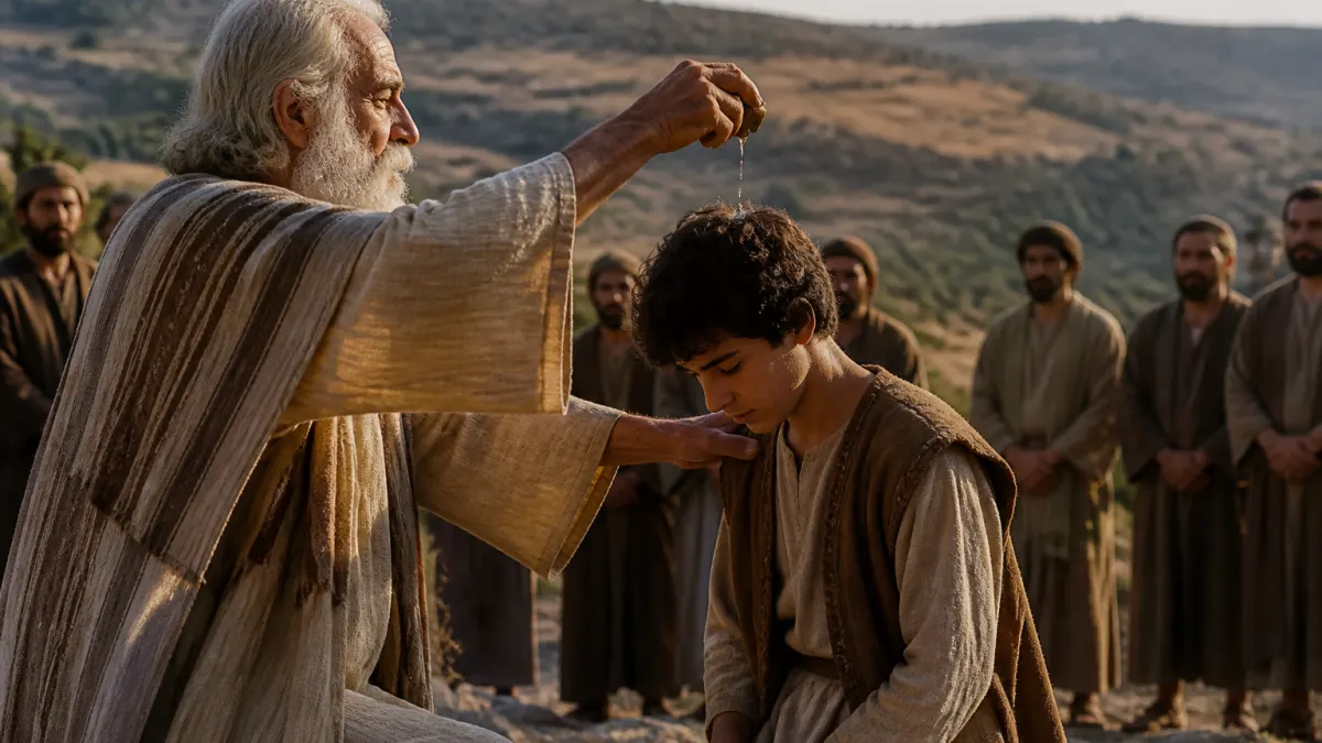 Explicação de 1 Samuel 16 em estudo biblico no site O Profeta