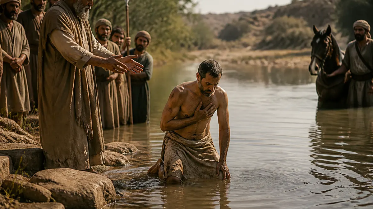 Explicação de 2 Reis 5 em estudo biblico no site O Profeta
