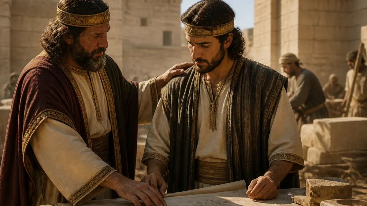 Explicação de 1 Crônicas 22 em estudo biblico no site O Profeta