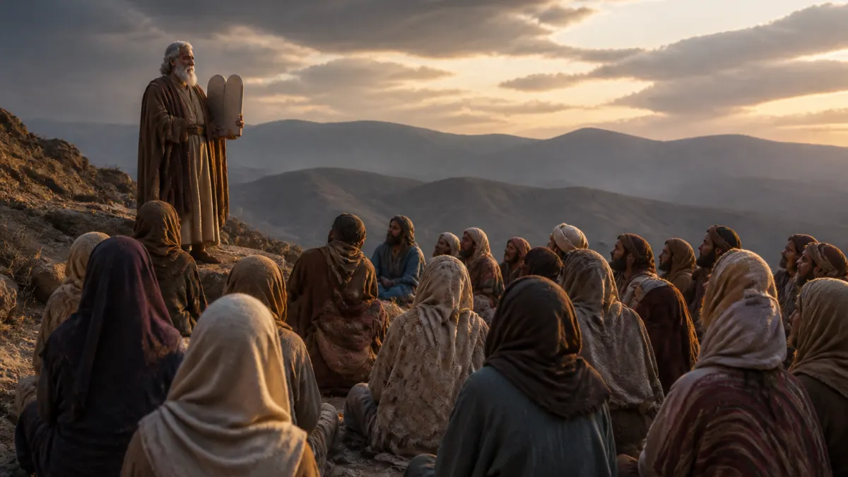 Explicação de Deuteronômio 5 em estudo biblico no site O Profeta
