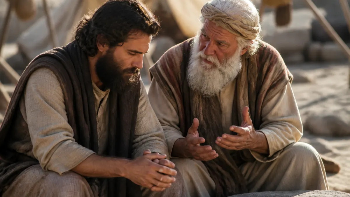 Explicação de Êxodo 18 em estudo biblico no site O Profeta
