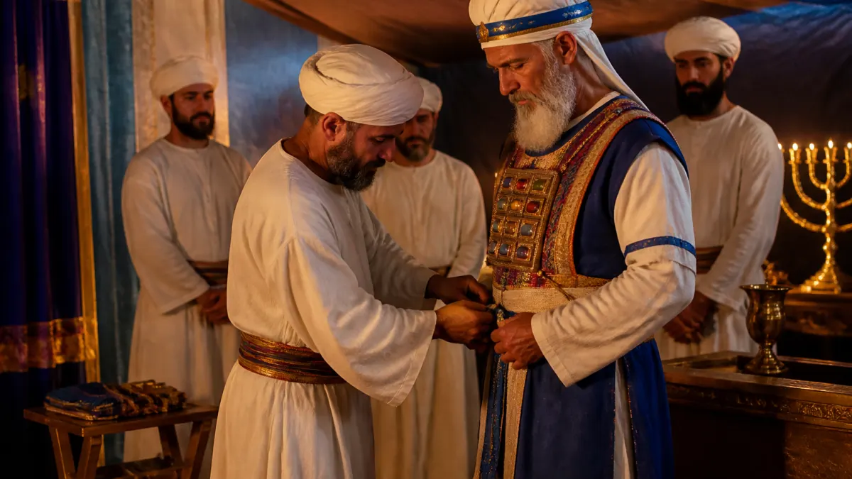 Explicação de Êxodo 28 em estudo biblico no site O Profeta