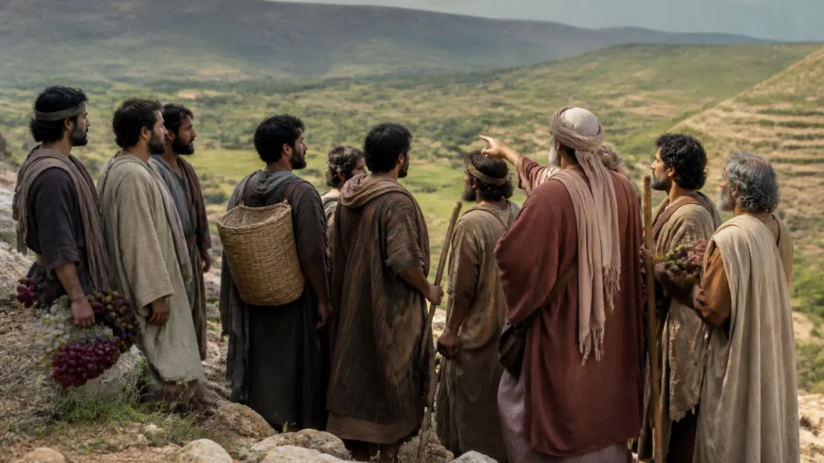 Explicação de Números 13 em estudo biblico no site O Profeta