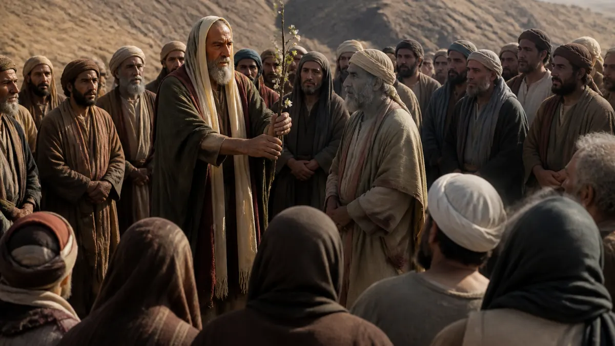 Explicação de Números 17 em estudo biblico no site O Profeta