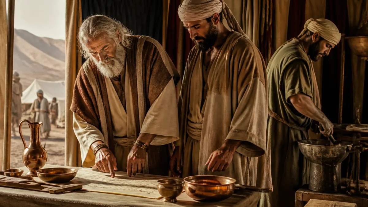 Explicação de Êxodo 31 em estudo biblico no site O Profeta