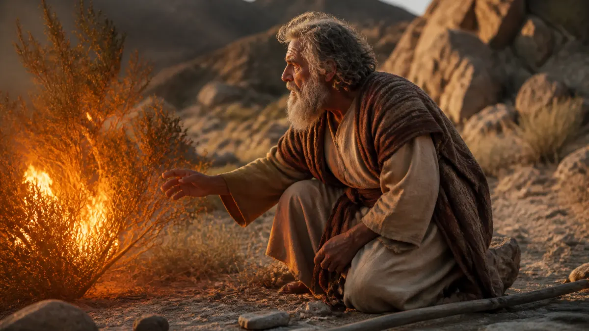 Explicação de Êxodo 4 em estudo biblico no site O Profeta