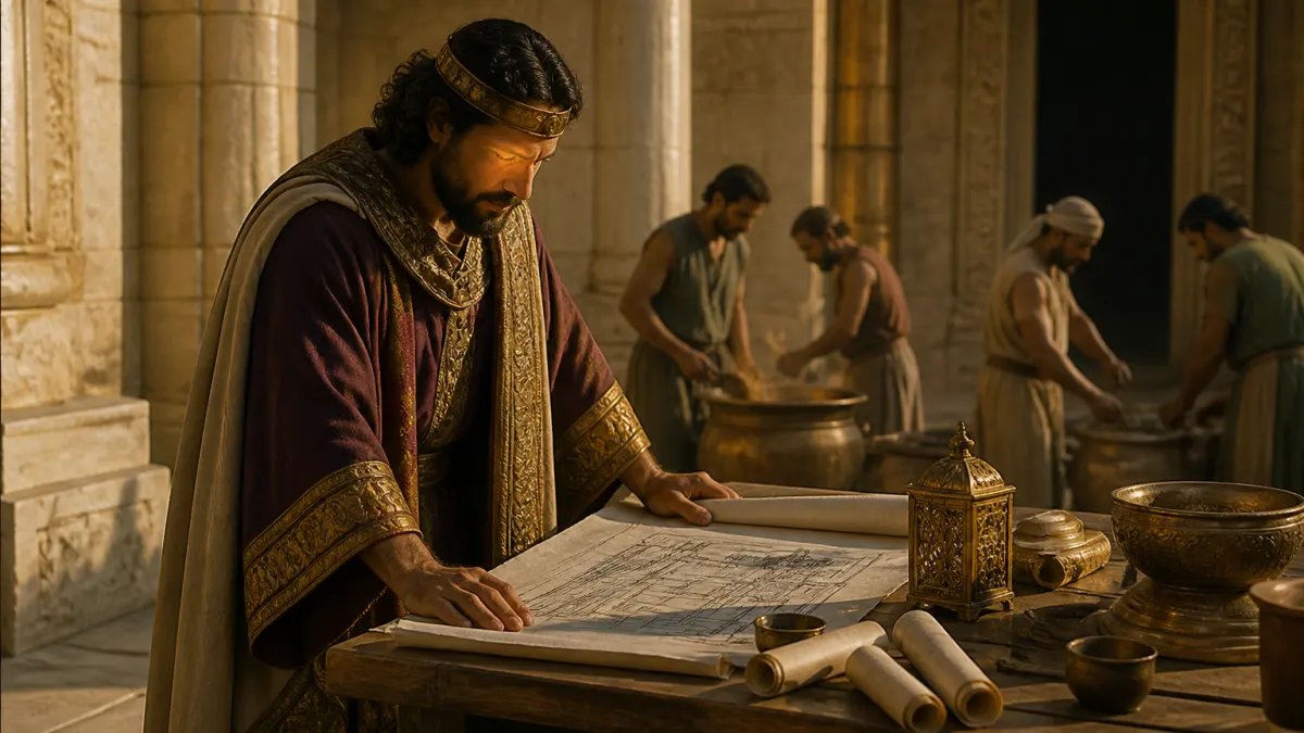 Explicação de 2 Crônicas 4 em estudo biblico no site O Profeta