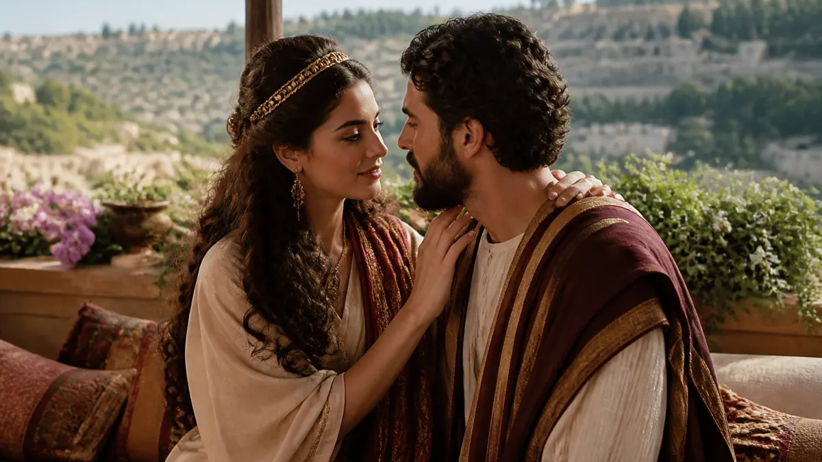 Explicação de Cantares 1 em estudo biblico no site O Profeta