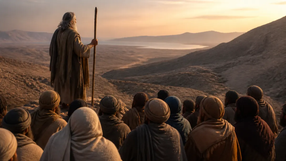 Explicação de Deuteronômio 31 em estudo biblico no site O Profeta