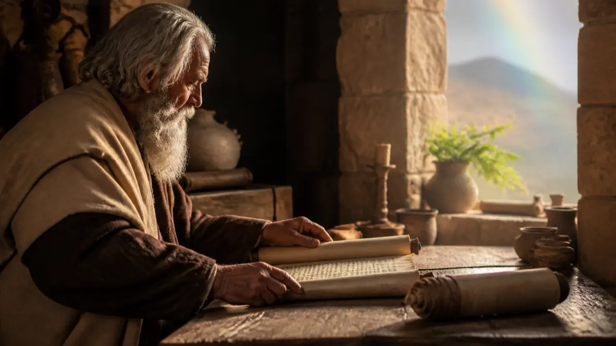 Explicação de Gênesis 9 em estudo biblico no site O Profeta