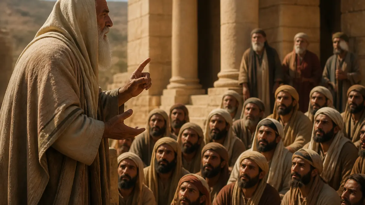 Explicação de Isaías 28 em estudo biblico no site O Profeta