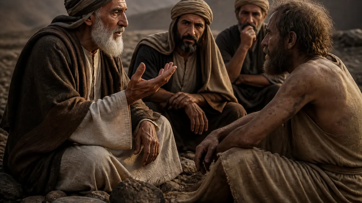 Explicação de Jó 15 em estudo biblico no site O Profeta