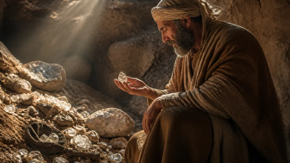 Explicação de Jó 28 em estudo biblico no site O Profeta