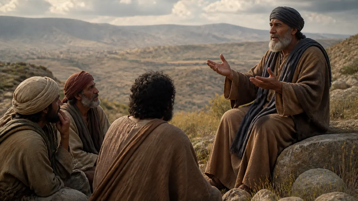 Explicação de Jó 35 em estudo biblico no site O Profeta