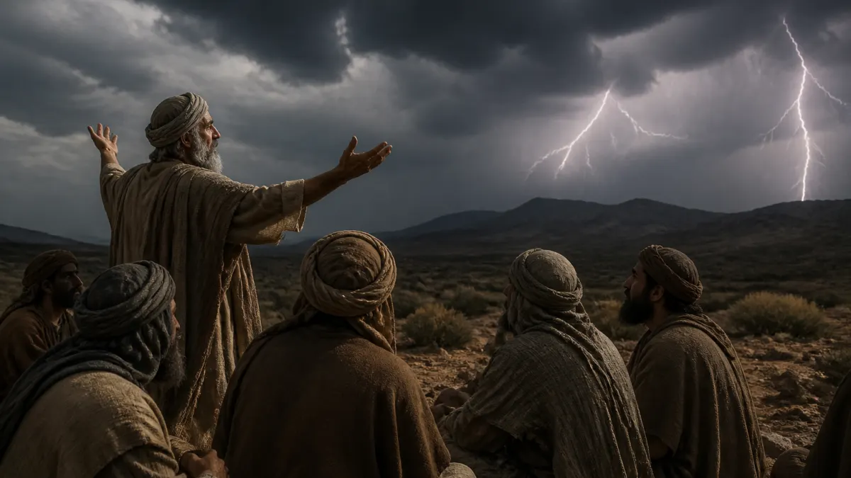 Explicação de Jó 37 em estudo biblico no site O Profeta