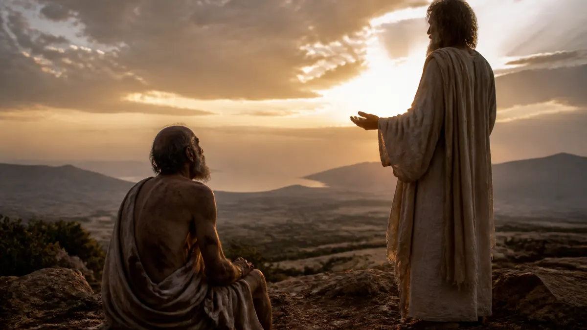 Explicação de Jó 38 em estudo biblico no site O Profeta