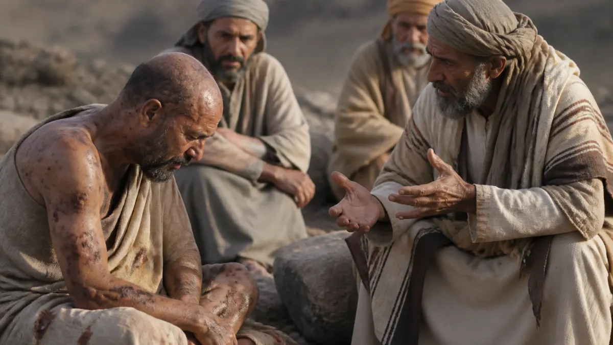 Explicação de Jó 4 em estudo biblico no site O Profeta