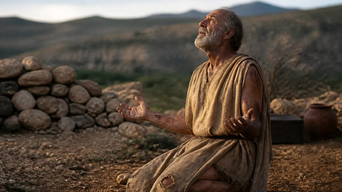 Explicação de Jó 42 em estudo biblico no site O Profeta