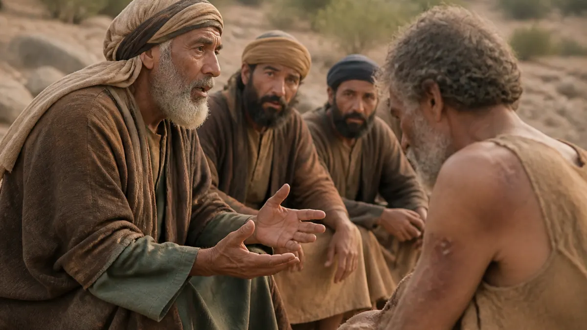 Explicação de Jó 5 em estudo biblico no site O Profeta
