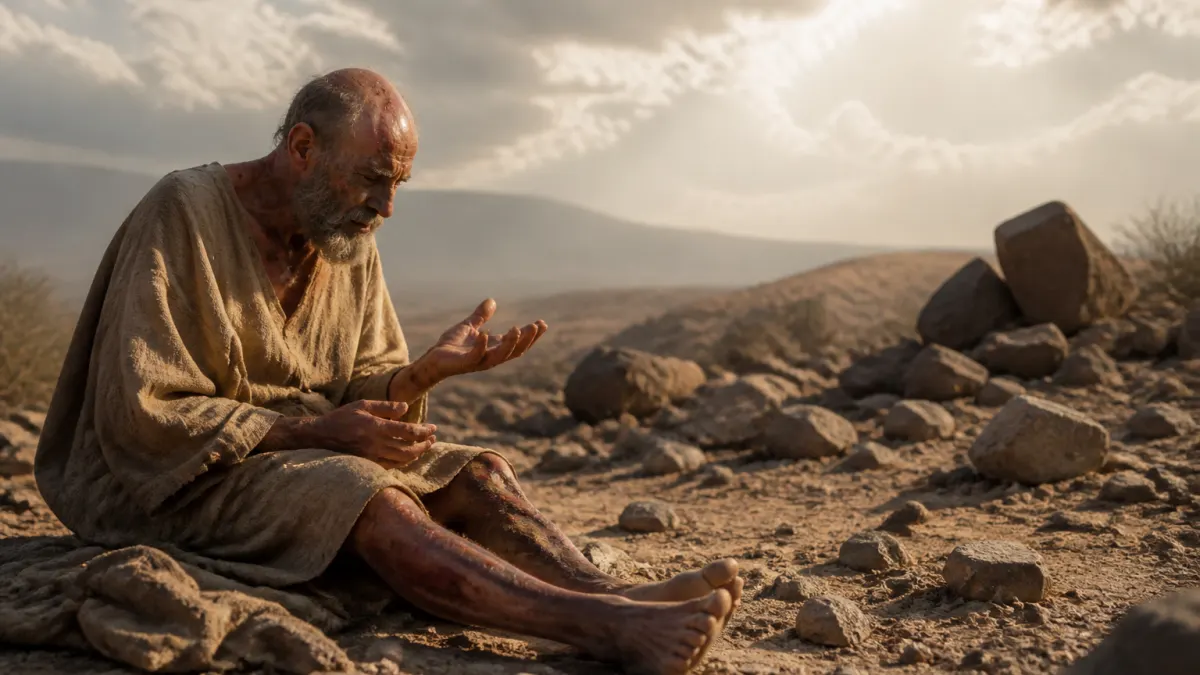 Explicação de Jó 9 em estudo biblico no site O Profeta