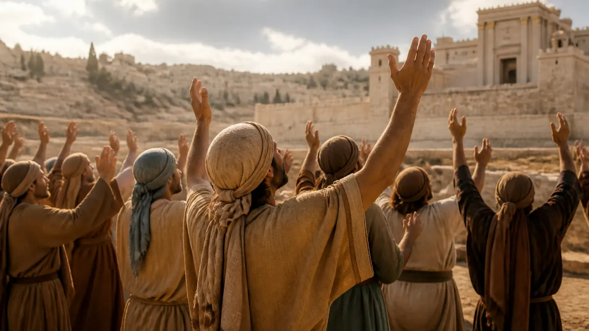 Explicação de Salmos 100 em estudo biblico no site O Profeta