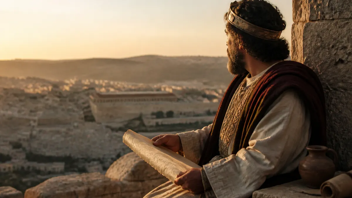 Explicação de Salmos 110 em estudo biblico no site O Profeta