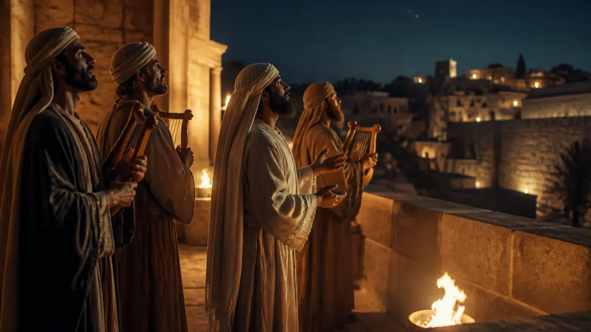 Explicação de Salmos 134 em estudo biblico no site O Profeta