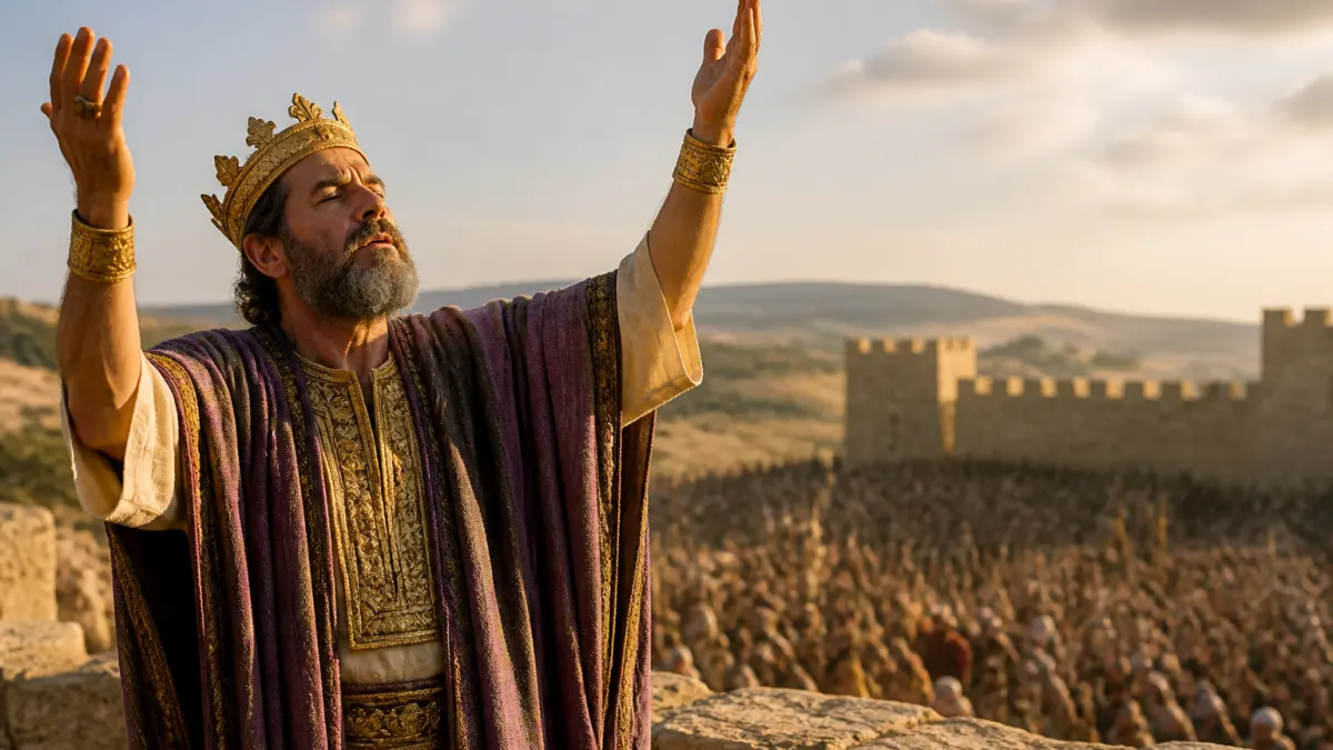 Explicação de Salmos 21 em estudo biblico no site O Profeta