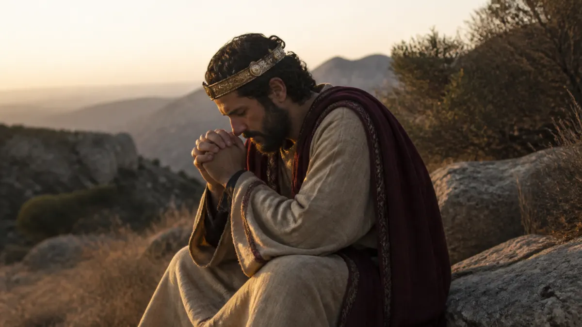 Explicação de Salmos 3 em estudo biblico no site O Profeta
