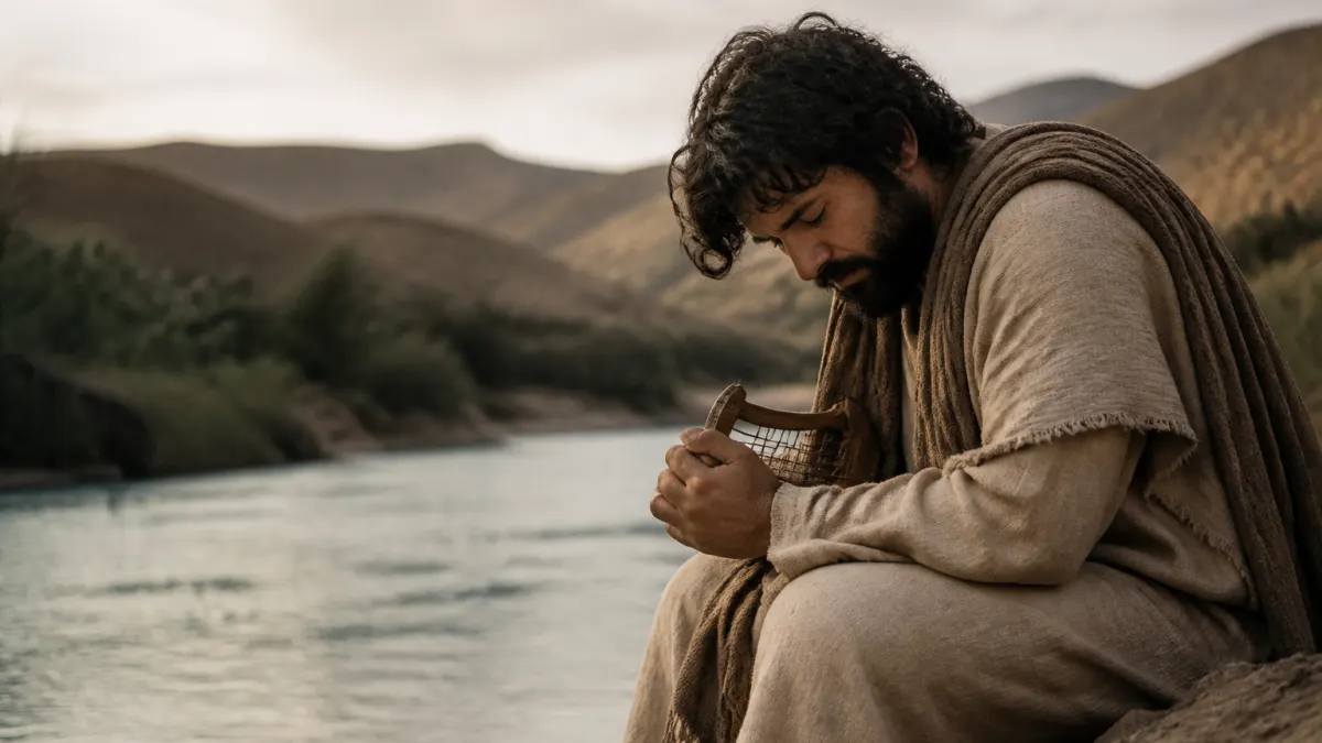 Explicação de Salmos 42 em estudo biblico no site O Profeta