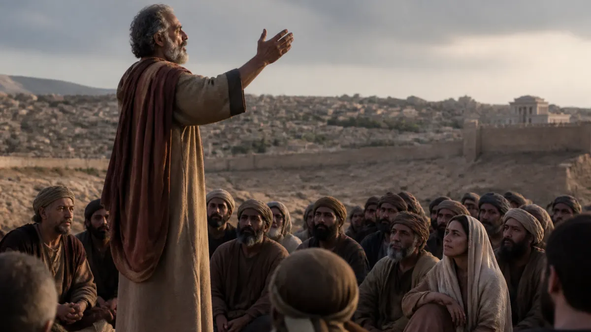 Explicação de Jeremias 4 em estudo biblico no site O Profeta
