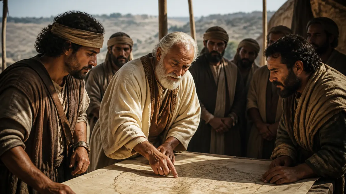 Explicação de Josué 18 em estudo biblico no site O Profeta