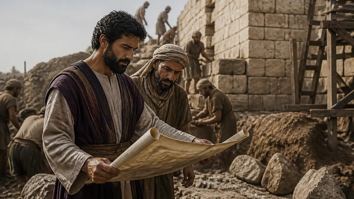 Explicação de Neemias 2 em estudo biblico no site O Profeta