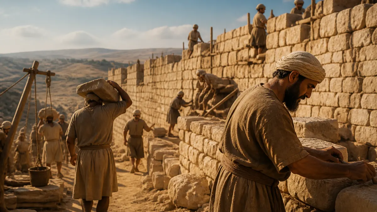 Explicação de Neemias 3 em estudo biblico no site O Profeta