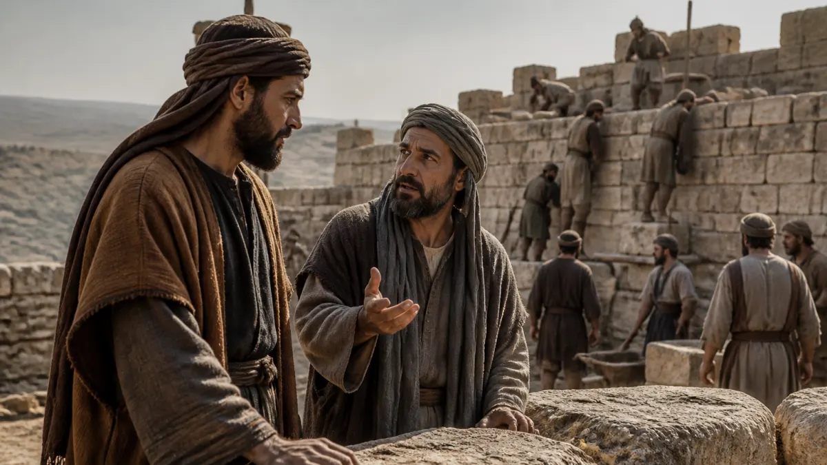 Explicação de Neemias 6 em estudo biblico no site O Profeta